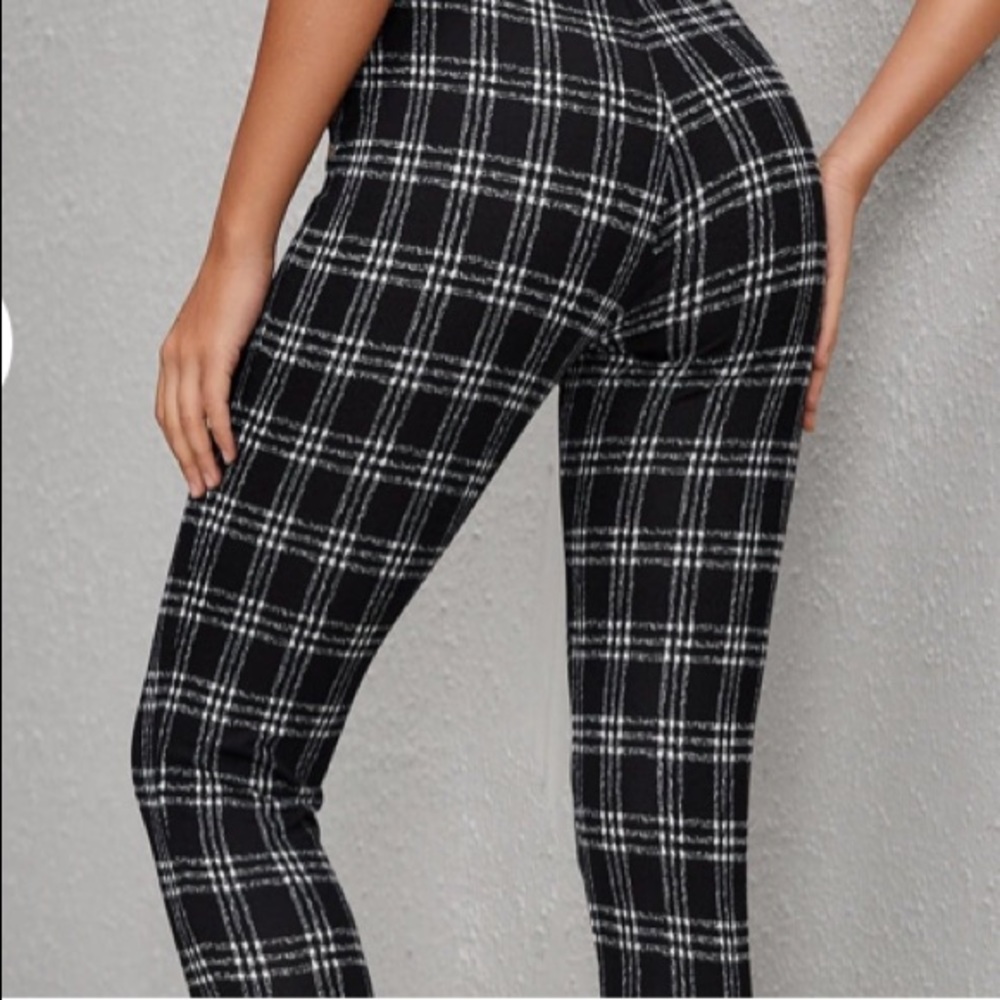 ✨ Vintage Joe Boxer Plaid Leggings – NWT Size M ✨ - Picture 9 of 9